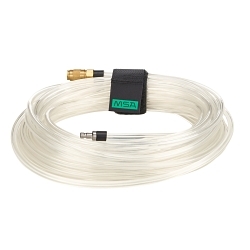 MSA 10040664 Sampling Line With Quick Disconnect, For Use With ALTAIR® 5X Multi-Gas Detector, 1/4 in Dia x 25 ft L, Polyurethane, Clear