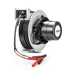 ZECA 1425 ZNA, Cable Reel, 40ft, PUR cable, AWG 4, 2 conductors, 50A, Nema 4