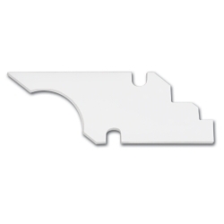 SHAVIV 151-00132 Q11 CERAMIX CURVED REPLACEMENT BLADE