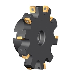 Kennametal 2629780 KSSS400BSP10N625 4" DIA 0.614" WIDTH 1" HOLE DIA 0.887" MAX DOC INDEXABLE SLOTTING CUTTER, ISO Code: KSSS400BSP10N625