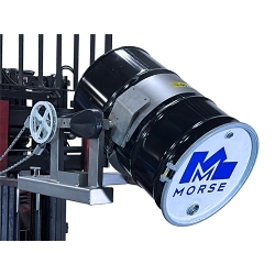 Morse Manufacturing Model 285A-HDSS Forklift Attachments to Lift and Pour Drum