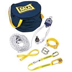 3M DBI-SALA Fall Protection 7100188850 Rollgliss™ Vertical Rescue and Positioning Device, 500 lb Weight Capacity, Kernmantle/Braided Polyester Cover with Nylon Filament Core Line, Steel Hardware, Carabiner Anchorage Connection