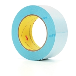 3M™ 7000124770 Splittable Splice Tape, 33 m L x 50 mm W, 5 mil THK, Repulpable Paper Backing, Blue