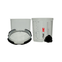 3M™ 7100284557 Standard Spray Cup System Kit, 22 fl-oz Container