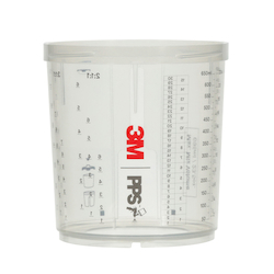 3M™ 7100284624 Standard Cup, 22 fl-oz Container, For Use With PPS™ Series 2.0 Spray Cup System