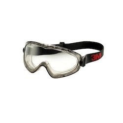 3M™ 7010386529 2890 Indirect Vent Premium Splash Protection Safety Goggles, Anti-Fog/Anti-Scratch Clear, Yes % UV Protection, Elastic Strap, ANSI Z87.1-2015