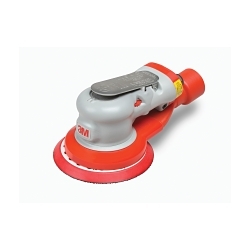 3Mâ„¢ 7000119323 Central Vacuum Pneumatic Orbital Sander, 5 in Pad, 17 scfm Air Flow, 6 dB