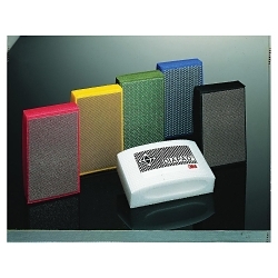 3M™ 7000082371 Flexible Hand Lap, 3-3/4 in OAL, R30 micron Grit, Coarse Grade, White/Yellow, Diamond Abrasive