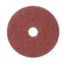 3M™ 7000118930 Close Coated Fibre Disc, 5 in Dia Disc, 7/8 in Center Hole, 24 Grit, Very Coarse Grade, Aluminum Oxide Abrasive, Arbor Attachment