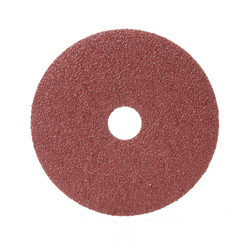 3M™ 7000118933 Close Coated Fibre Disc, 5 in Dia Disc, 7/8 in Center Hole, 36 Grit, Very Coarse Grade, Aluminum Oxide Abrasive, Arbor Attachment