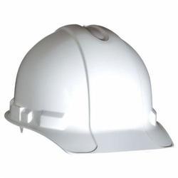 3M™ 7100153546 Standard Hard Hat, Polyethylene, 4-Point Nylon Suspension, ANSI Electrical Class Rating: Class E and G, ANSI Impact Rating: Type I, Pin Lock Adjustment