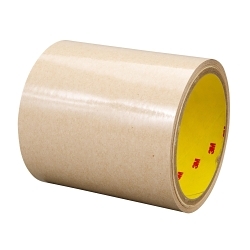 3M™ 7000001482 9626 Adhesive Transfer Tape, 60 yd L 54 in W, 2 mil THK, Acrylic Adhesive, Tan
