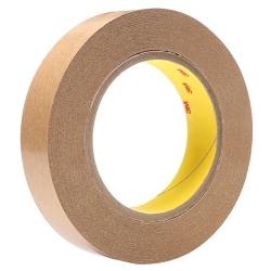 3M™ 7000028663 465 Adhesive Transfer Tape, 60 yd L 1 in W, 2 mil THK, Acrylic Adhesive, Tan