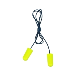 3M™ 7000029952 Metal Detectable Earplugs, 32 dB Noise Reduction, Tapered Shape, CSA Class AL, Disposable, Corded Design