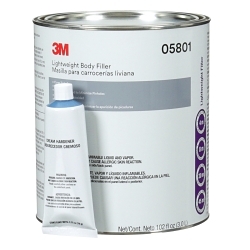 3M™ 7000045748 5801 Lightweight Filler, 1 gal Can, Blue/Gray