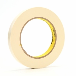 3M� 7000048557 470 Electroplating Tape, 36 yd L 0.5 in W, 7.1 mil THK, Rubber Adhesive, Vinyl Backing, Tan