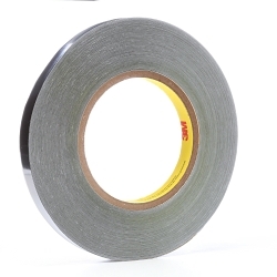 3M™ 7000029006 420 Conformable Foil Tape, 36 yd L 0.8 in W, 6.8 mil THK, Rubber Adhesive, Lead Foil Backing, Silver