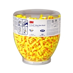3M™ 7000052750 E-A-Rsoft™ Uncorded Earplug Refill, 33 dB Noise Reduction, Taper Shape