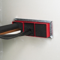 3M™ 7000059408 Triple Mounting Bracket, For Use With 3M™ 4 in Square Fire Barrier Pass-Through Devices, ASTM E814, UL/ULC Listed