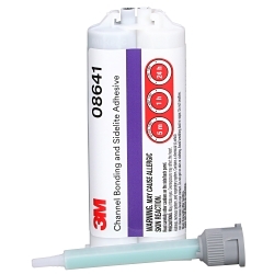 3M™ 7000119888 8641 High Performance Adhesive, 47.3 mL Cartridge, Black