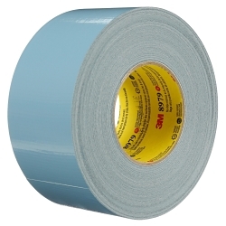 3M™ 7000001330 8979 Duct Tape, 59.93 yd L 1.88 in W, 11.5 mil THK, Rubber Adhesive, Polyethylene/Cloth Scrim Backing, Slate Blue