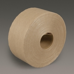 3M™ 7000124806 6145 Light Duty Paper Tape, 450 ft L 3 in W, 5 mil THK, Reinforced Paper Backing, Brown