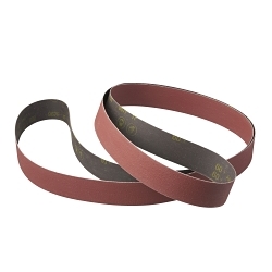 3Mâ„¢ 7010309180 967F Film-Lok Splice Cloth Belt, 3 in W 132 in L, 24+ Grit, Precision Shaped Ceramic Abrasive, Polyester Backing