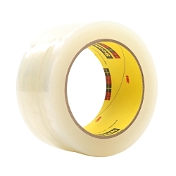 3M™ 7010334084 480 Tape, 36 yd L 4 in W, 5.1 mil THK, Acrylic Adhesive, Polyethylene Film Backing, Transparent