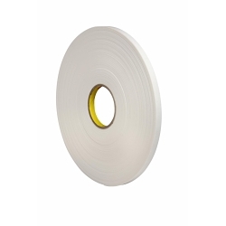 3M™ 7000028666 4108 Single Sided Tape, 36 yd L 0.75 in W, 125 mil THK, Acrylic Adhesive, Urethane Backing, Natural