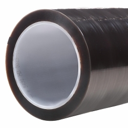 3M™ 7000001208 5490 Film Tape, 36 yd L 14 in W, 3.7 mil THK, Silicone Adhesive, Extruded PTFE Backing, Brown