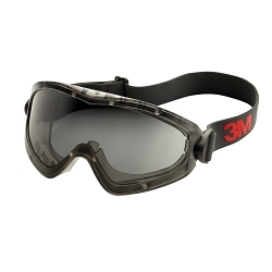 3M™ 7010386491 2890 Indirect Vent Safety Goggles, Anti-Fog/Anti-Scratch Gray, Yes % UV Protection, Elastic Strap, ANSI Z87.1-2015