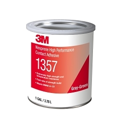 3M™ 7000000803 1357 High Performance Adhesive, 1 gal, Gray