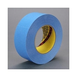 3M™ 7100028018 R3187 Strong Single Coated Tape, 55 m L 24 mm W, 7.5 mil THK, Paper Backing, Blue