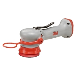 3M⢠7100036729 Dual Action Buffer, 3 in Dia Pad, 0.26 hp, 17 scfm Air Flow, 90 psi