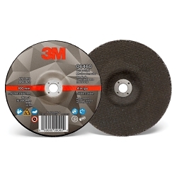 3M™ 7100213972 Advanced Series Type 27 Cut and Grind Wheel, 4 in Dia Wheel x 1/8 in THK Wheel, 3/8 in Center Hole, Precision Shaped Ceramic Grain Abrasive
