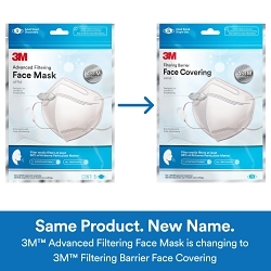 3M™ 7100255376 Advanced Filtering Face Mask