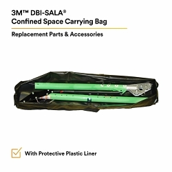 3M DBI-SALA Fall Protection 7100214247 Advanced™ Carrying Bag, For Use With Advanced™ One-Piece Adjustable Offset Davits Masts and 10 ft (3 m) 8513159 Aluminum Tripod