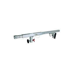 3M DBI-SALA Fall Protection 7100324714 Portable Jamb Anchor, 7-1/4 in W x 2-1/4 in D, Aluminum Alloy, Silver