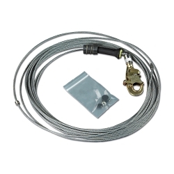 3M DBI-SALA Fall Protection 84077901297 Cable Assembly, For Use With Sealed-Blok™ Self-Retracting Lifelines