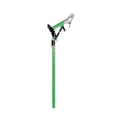 3M DBI-SALA Fall Protection 84077900903 One-Piece Adjustable Offset Fall Protection Davit Mast, 113-1/2 in H, 450 lb Load, 5000 lb