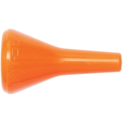 Loc-Line 41402, 1/16" HOLE DIA ROUND NOZZLES FOR 'LOC-LINE' COOLANT HOSE SYSTEM, ORANGE ACETAL MATERIAL, Pack/4
