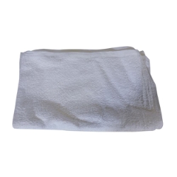 Blue Chip 4592025, 16" x 19" 100% Cotton Terry Cloth Shop Towels, Cotton Blend, White, 40 Lbs. Case