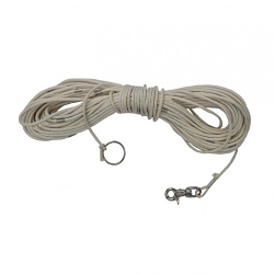 PETRO MARINE 4601626, 75FT COTTON CORD WITH 5FT MARKERS