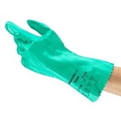 Ansell 103710 Glove Disposable Glove, 9, Nitrile, Green