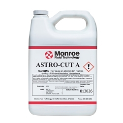 Monroe Fluid Technology 0034‑1‑104, Astro‑Cut A Water‑Soluble Oil Cutting & Grinding Fluid Concentrate (70% Mineral Oil, Chlorine‑Free), 1‑Gallon Jug