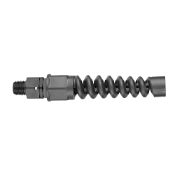 Flexzilla® RP900250S Swivel Reusable Hose to Pipe Connector, 1/4 in Nominal, Hose Barb x MNPT End Style, Aluminum