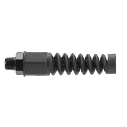 Flexzilla® RP900375 Reusable Hose to Pipe Connector, 1/4 x 3/8 in Nominal, Hose Barb x MNPT End Style, Aluminum