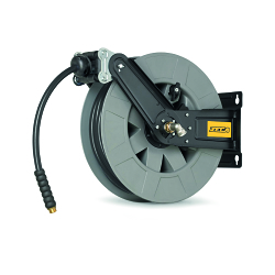 ZECA 8406 ZNA, Hose Reel, 60ft, d. 3/8”, rubber hose, 300psi, 3/8” M NPT outlet