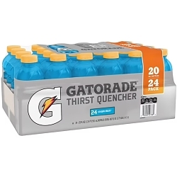 Gatorade Thirst Quencher, 20 Oz. Bottle Size, 24 Bottles per Case, #870606, GLACIER FREEZE