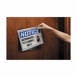 Accuform® DTA118 Wall Mount Sign Holder